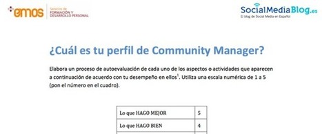 4 perfiles psicol&oacute;gicos del Community Manager y 12 consejos para mejorar su eficiencia | Social Media Blog. Marketing online y redes sociales. | Yo Community Manager | Scoop.it
