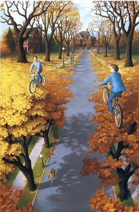 What Is Real and What is Magic? Masterful Illusions Painted by Robert Gonsalves | Optical Illusions | Scoop.it