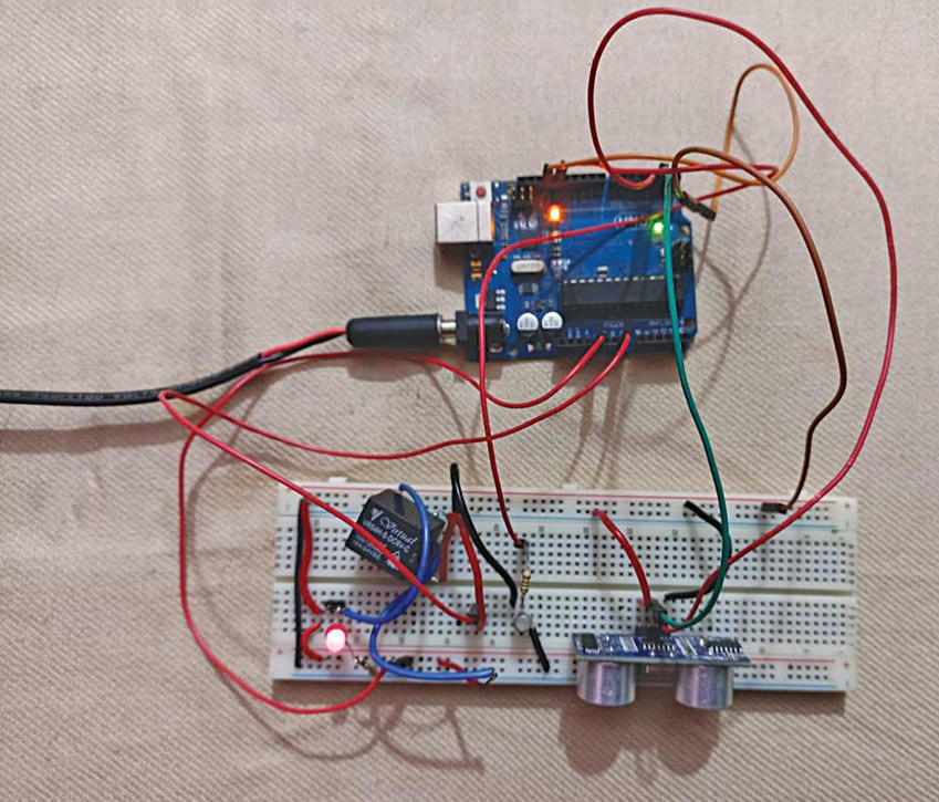 Automatic Wash Basin Tap Using Arduino | DIY Pr...
