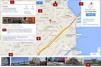 Vers un nouveau design pour Google Maps | information analyst | Scoop.it