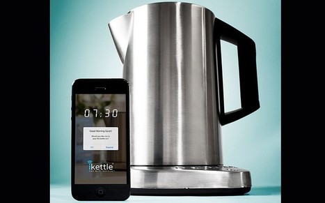 WiFi kettle allows you to boil water from bed - Telegraph | Technology in Business Today | Scoop.it