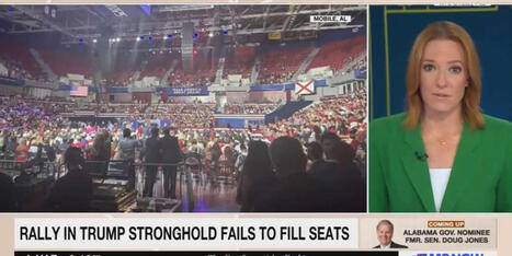 Trump 'couldn't even fill half the seats' at red state rally as support fades: Jen Psaki - Raw Story | Backstabber Watch | Scoop.it
