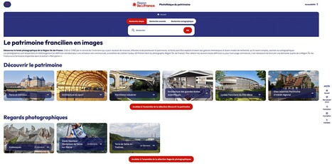 La Région Île-de-France dévoile sa photothèque dédiée au patrimoine  | Veille pour les concours des bibliothèques | Scoop.it