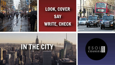 About Town - Look, Cover, Write, Check Vocabulary Game | English Word Power | Scoop.it