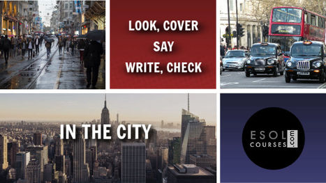 About Town - Look, Cover, Write, Check Practice Activities | English Word Power | Scoop.it