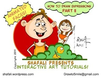 FREE Online Drawing tutorials « Shafali's Caricatures & Cartoons | Free Tutorials in EN, FR, DE | Scoop.it