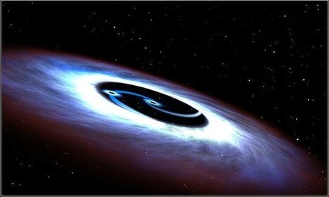 Con el Hubble descubren que la energ&iacute;a del cu&aacute;sar m&aacute;s cercano proviene de un agujero negro doble | Universo y F&iacute;sica Cu&aacute;ntica | Scoop.it