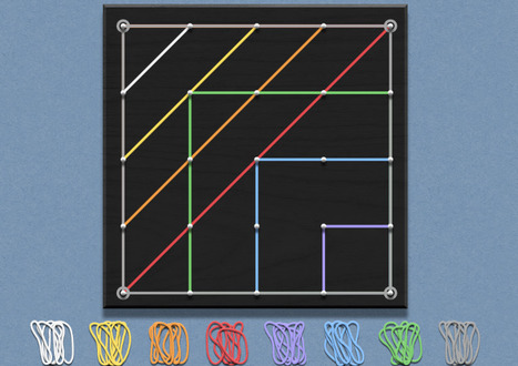 Geoboard by The Math Learning Center | MATEmatikaSI | Scoop.it