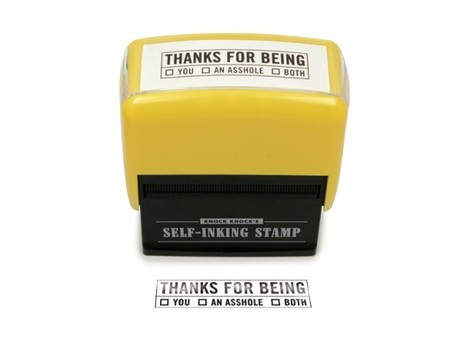 Gadget du jour &ndash; Les tampons WTF ! | Ufunk.net | Geek in your face | Scoop.it