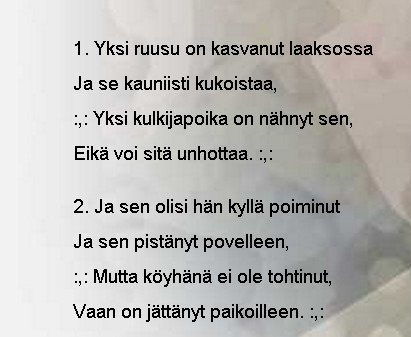 Koululauluja ja suomalaisia kansanlauluja ja sävelmiä | 1Uutiset - Lukemisen tähden | Scoop.it