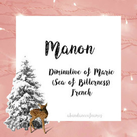 Manon | Name News | Scoop.it