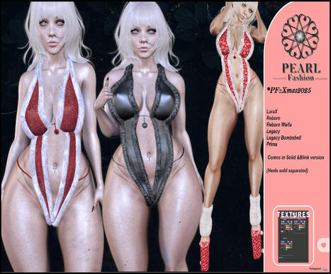 Xmas Bodysuit December 2025 Group Gift by Pearl Fashion | Teleport Hub - Second Life Freebies | Second Life Freebies | Scoop.it