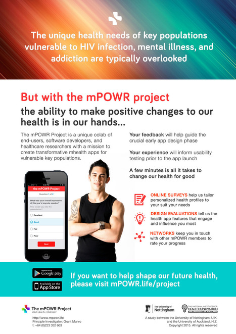 Take the mPOWR Project Health Survey - Help Create Change | Health, HIV & Addiction Topics in the LGBTQ+ Community | Scoop.it