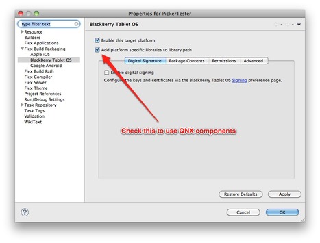 QNX components within Flex for BlackBerry | EverythingFlex: Flex & AIR | Everything about Flash | Scoop.it