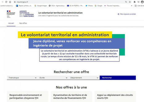 Volontariat territorial en administration : près de 200 jeunes en missions d’appui dans les territoires ruraux | Pôle Information Orientation et Insertion-Revue de presse 2021 | Scoop.it