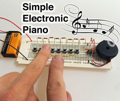 Simple Electronic Piano | tecno4 | Scoop.it