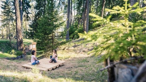 Veysonnaz : se balader en forêt et faire du yoga, c'est désormais possible | Tourisme Durable - Slow | Scoop.it