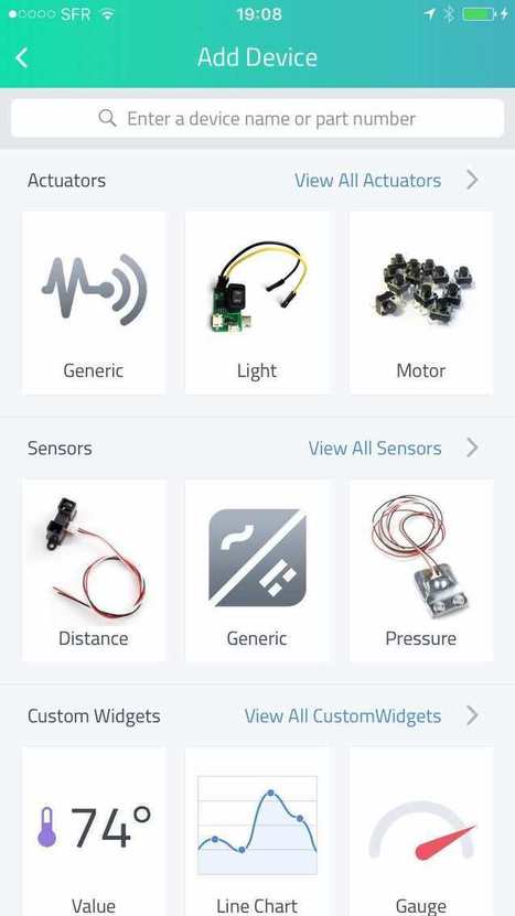 Cayenne IoT + ESP8266: driving a mini kit Pan-Tilt FPV SG90 in WiFi with a smartphone or tablet | #Coding #Maker #MakerED #MakerSpaces  | 21st Century Learning and Teaching | Scoop.it