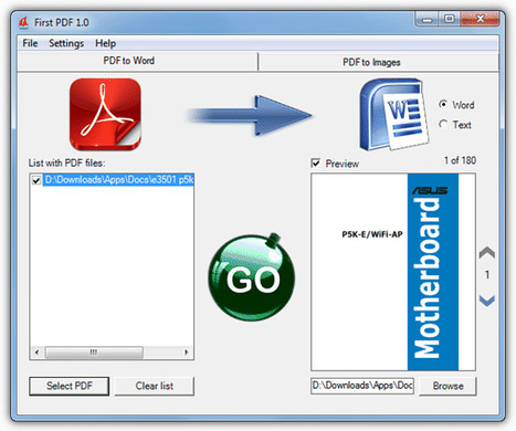 Convert PDF files to Word Documents, Text or Images | Time to Learn | Scoop.it