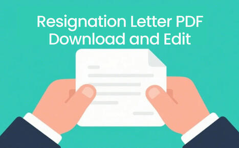 Resignation Letter PDF Free Download: 5 Best Sites & Editing Tip | SwifDoo PDF | Scoop.it