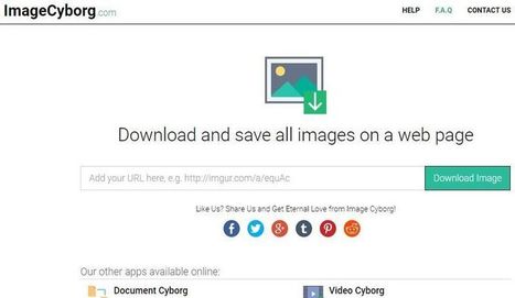 Image Cyborg: utilidad para descargar todas las imágenes de una web | TIC & Educación | Scoop.it