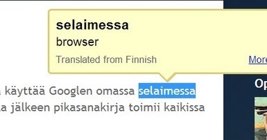Bazaar-Oppitori: Googlen pikasanakirja | 1Uutiset - Lukemisen t&auml;hden | Scoop.it