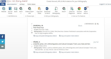 Save Time and Improve your Marks with CiteThisForMe, The No. 1 Citation Tool | Tunstall_EPQ | Scoop.it