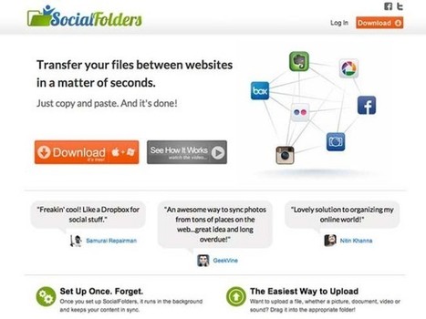 SocialFolders : synchroniser ses photos et ses documents avec les réseaux sociaux | Time to Learn | Scoop.it