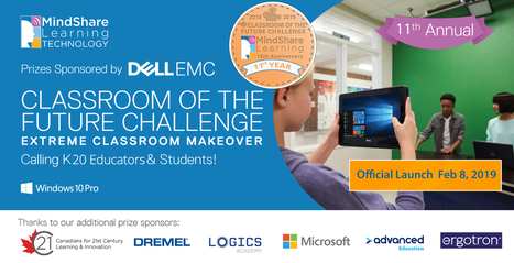 Classroom of the Future Challenge 2019 by MindShare - #ocsb @OttCathSchools remember to enter - deadline is March 29th  | Learning with Technology | Scoop.it