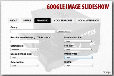 Instant Web Slideshow on Any Topic: Google Image Slideshow | Presentation Tools | Scoop.it