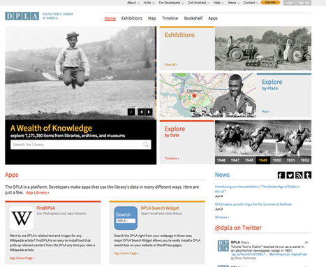 The Digital Public Library of America: Collaboration, Content, and Technology at Scale (EDUCAUSE Review) | EDUCAUSE.edu | E-Learning-Inclusivo (Mashup) | Scoop.it