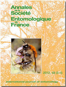 Annales de la Société Entomologique de France (Nouvelle série) | Insect Archive | Scoop.it