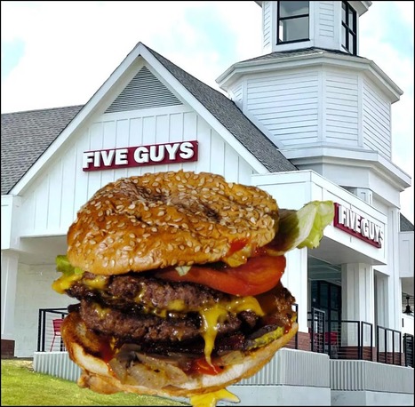 Five Guys (Sloppy*) Burgers to Finally Open in #NewtownPA | Newtown News of Interest | Scoop.it