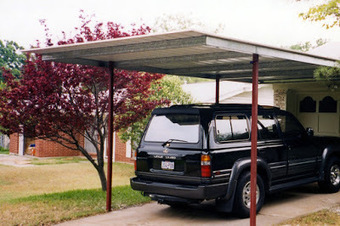 12 X 21 Carport For Single Car With Images Metal Carports