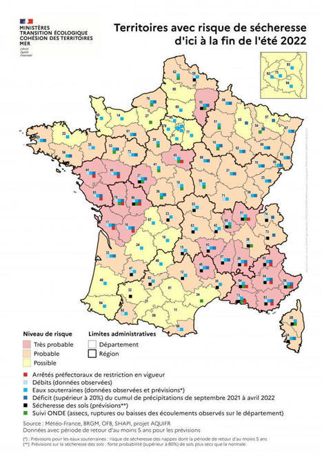 Sécheresse : les mesures pour économiser l’eau - Ministères Écologie Énergie Territoires - www.ecologie.gouv.fr | Gestion Durable des Ressources | Scoop.it