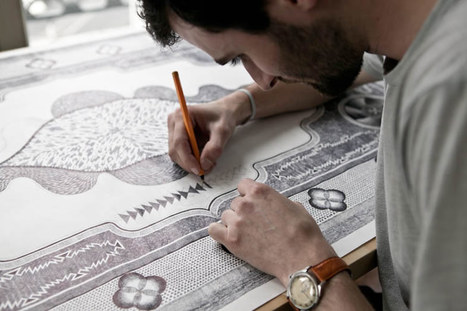 Artist Spends Thousands of Hours Drawing a Carpet | Visual*~*Revolution | Scoop.it