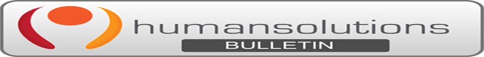 THE humansolutions BULLETIN