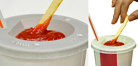Ce packaging de boisson fait également office de support pour votre ketchup | Pratiques et tendances en communication visuelle | Scoop.it