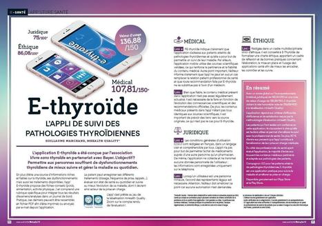 E-thyroïde : L’appli de suivi des pathologies thyroïdiennes | Patient Hub | Scoop.it