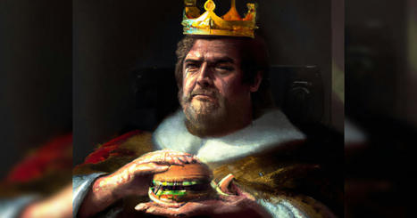 AI Generates Painting of Actual “Burger King” and There’s a Terrifying Hunger in His Eye | Imagine Online International Education | Scoop.it
