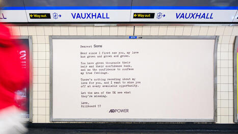 AdPower Swipes Right on Ambitious Brands with Personalised Billboard Love Letters | Radio Press Review | Scoop.it
