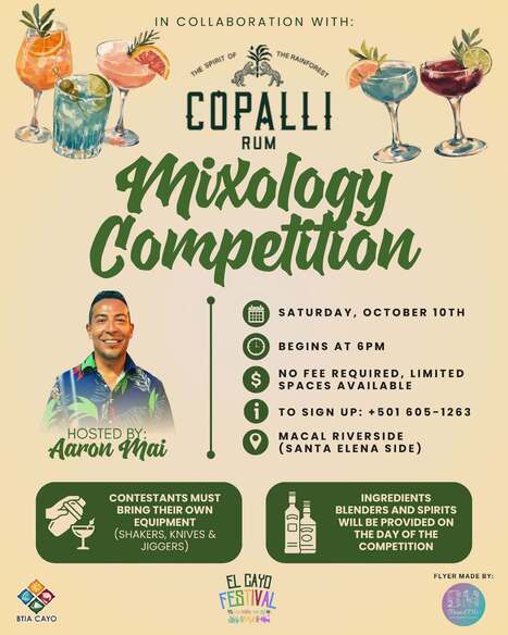 El Cayo Festival Mixology Competition | Cayo Scoop!  The Ecology of Cayo Culture | Scoop.it