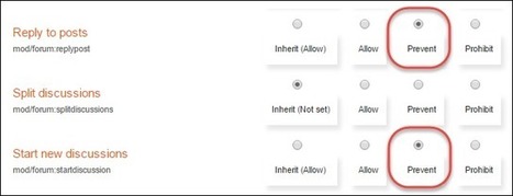 Making &ldquo;old&rdquo; Moodle forums read-only | moodle3 | Scoop.it