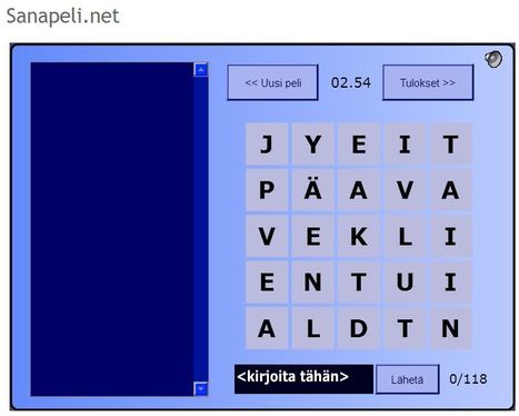 Sanapeli.net | A1Uutiset | Scoop.it
