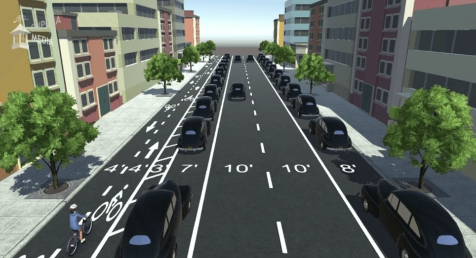 How to Add Bike Lanes Without Messing Up Traffic Flow: An Animated Visualization | Veille territoriale AURH | Scoop.it