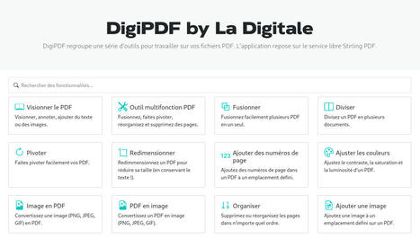 L'outil gratuit et s&eacute;curis&eacute; pour travailler avec les fichiers PDF | Veille &eacute;ducative et p&eacute;dagogique - Mongazon | Scoop.it