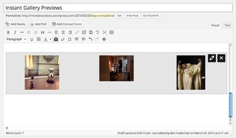 Introducing Smoother Editing and New Playlists | WordPress and Annotum for Education, Science,Journal Publishing | Scoop.it