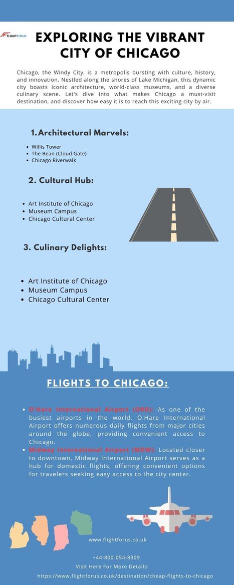 Exploring the Vibrant City of Chicago With FlightForUS | Flight For Us | Scoop.it