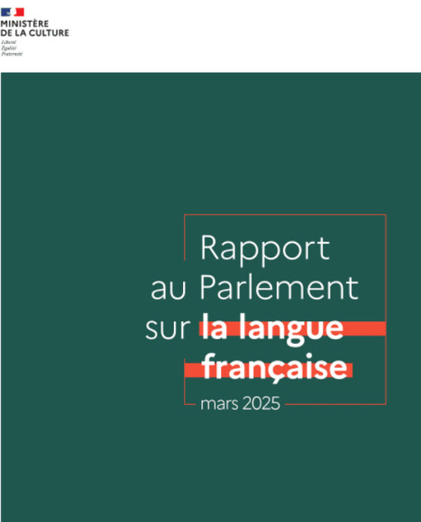 Rapport au Parlement sur la langue française 2025 : trois questions à Paul de Sinety | Ministère de la Culture | Compétences de base, illettrisme, illectronisme... | Scoop.it