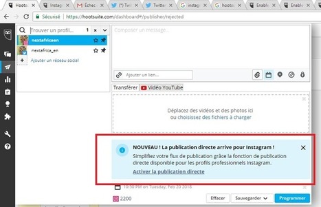 Programmez vos publications sur #Instagram avec #Hootsuite [Tuto] | Time to Learn | Scoop.it
